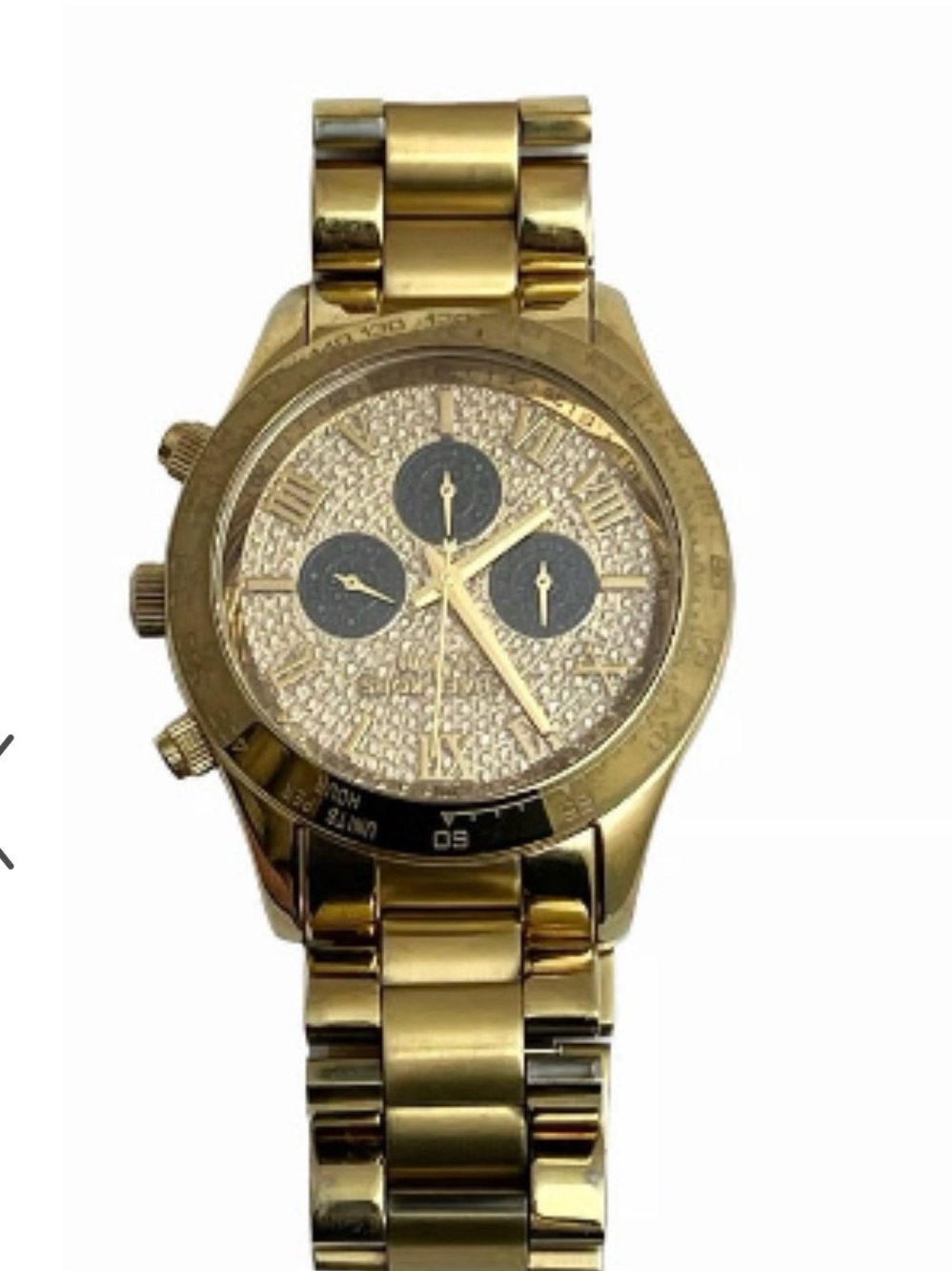 Michael Kors Women’s Layton Glitz Gold Watch MK5830